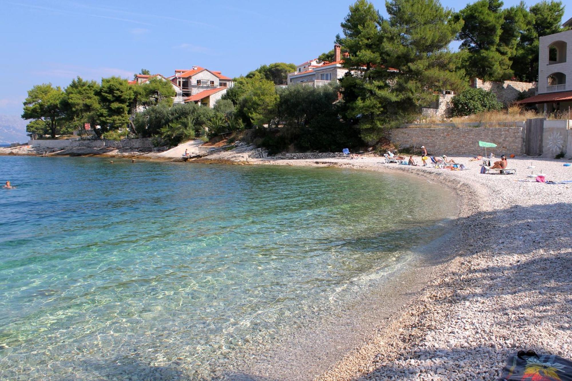 Apartments By The Sea Splitska, Brac - 2923 Постира Экстерьер фото